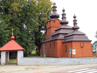 Die orthodoxe Kirche Św. Michała in Wysowa Zdrój 
