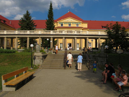 Das Kurhaus von Krynica-Zdrój  