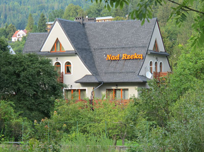 Unser Pensjonat Nad Rzeką in Wisła (Weichsel)