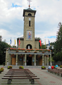 Wallfahrtskirche Sanktuarium  Matki Bożej Krlowej Polski - "Na Grce" (Unserer Lieben Frau auf dem Hgel - Knigin von Polen)
