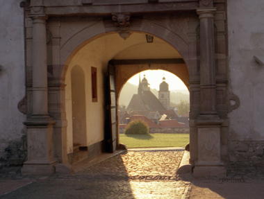 Abstecher zum Schloss Wilhelmsburg bei Schmalkalden. Das Renaissanceschloss ist nahezu im Originalzustand erhalten