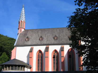 Rheinsteig: Kloster Marienthal. Einer der ältesten Wallfahrtsorte Deutschlands