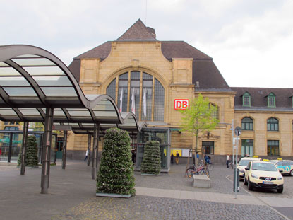  Der Hauptbahnhof von Koblenz