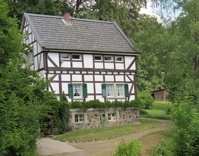 Die ehemalige "Heisterbacher Ölmühle" war bis 1914 im Betrieb