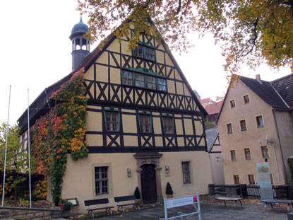 Das Hohnsteiner Rathaus wurde bereits 1688 erbaut