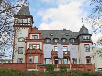 Villa Lien, ein reprsentativer Bau des Historismus in Bad Knig