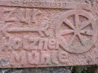 Hinweis zur Holzner-Mhle im Hllbachtal