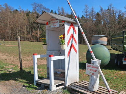 Das Zollhaus von Oberdielbach-Post