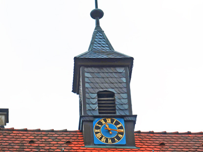 Glockenturm am alten Rathaus von Mrtelstein