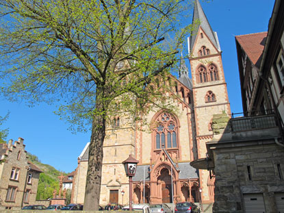 Der Heppenheimer Dom (Pfarkirche St. Peter)