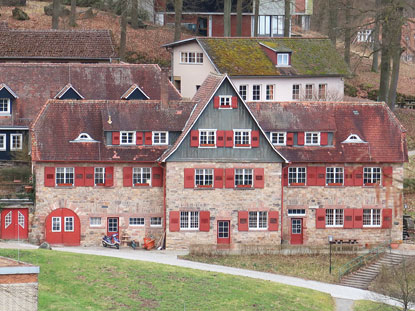 Die ehemalige Odenwaldschule in Ober-Hambach (Odenwald)
