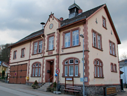 Das ehemalige Rathaus von Oberflockenbach