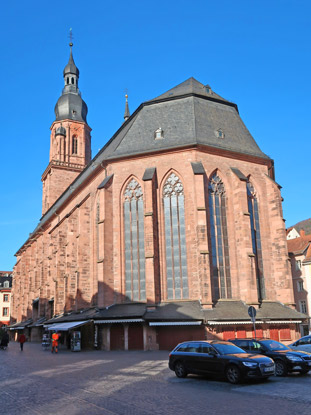 Die Heiliggeistkirche in Heidelberg