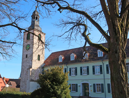 Vogesenweg: Ehemalies Schloss in Wiesloch