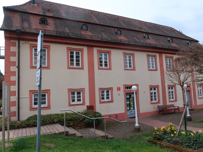 Haus des Gastes im Kurpark von Bad Mingolsheim