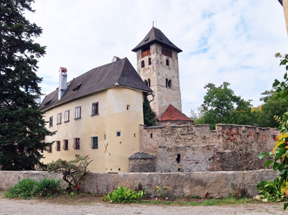Burg Oberrana Aufnahme vom September 2021