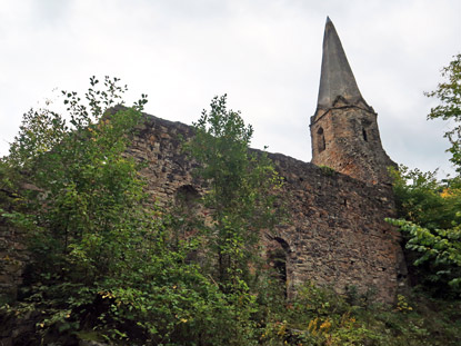 Burgkirche Gossam war im 15. Jh. ein Wallfahrtsort