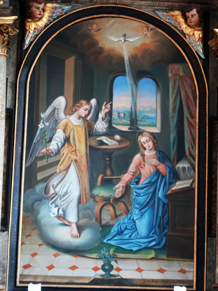 Magdalena Kapelle in Emmerdorf: Marias Verkndung